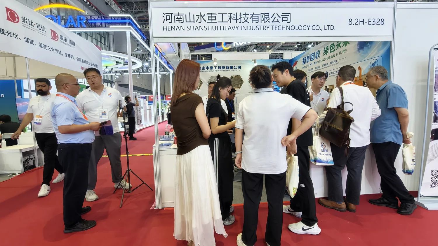 Shanshui exhibition booth at SNEC PV+ 2026