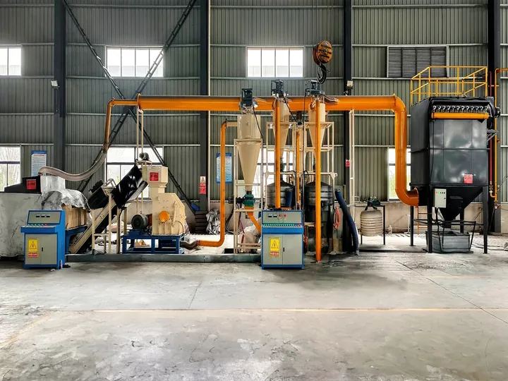 Complete Single-Glass PV Module Recycling Equipment Project in Jiangsu