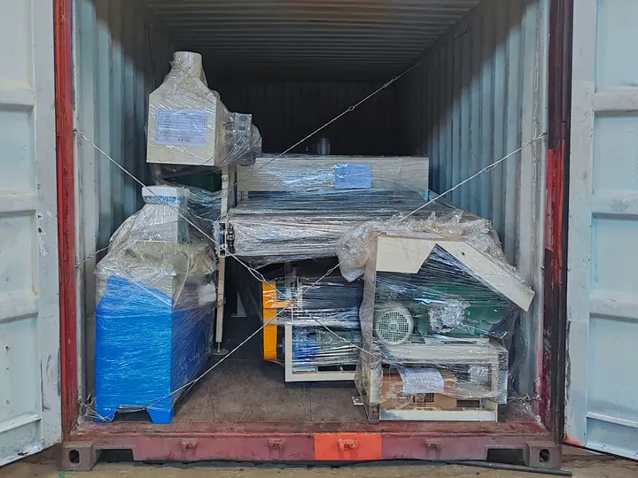 Solar PV Glass Removal Machine Project in Vietnam