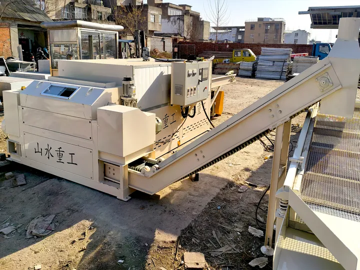 Solar Panel Frame & Glass Recycling Project in Hubei