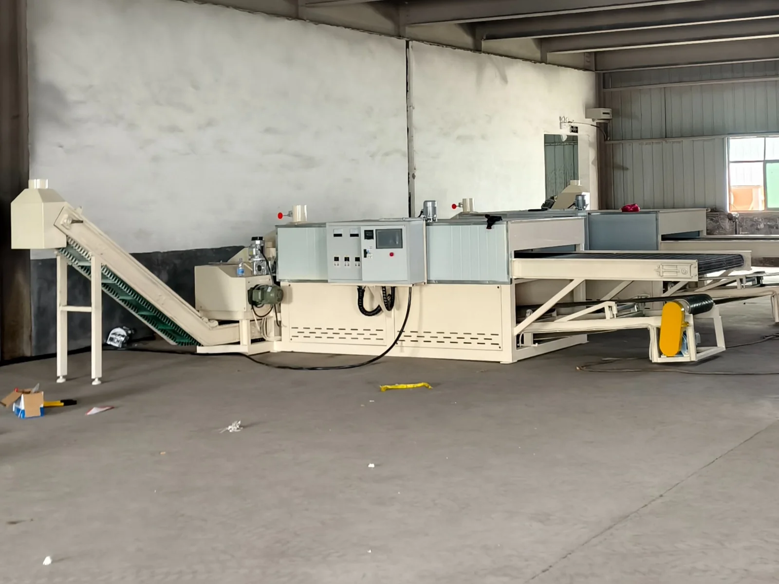 Two Solar Panel Aluminum Frame Removal Machines Project in Japan