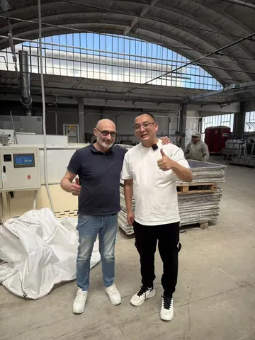 Shanshui customer site and recycling equipment