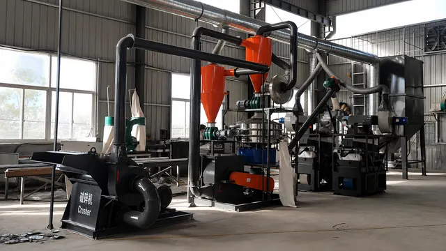 Shanshui customer site and recycling equipment