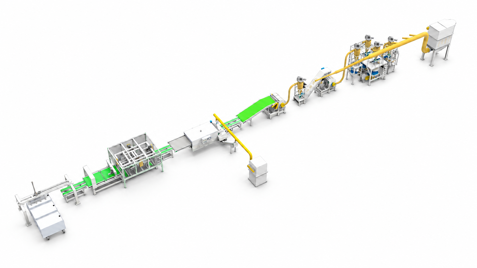 Fully Automatic Solar Panel Recycling Line