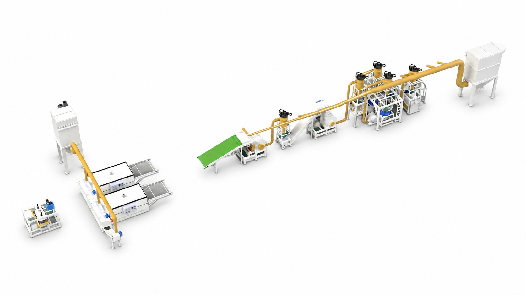 Single-Glass Solar Panel Recycling Production Line