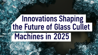 Innovations Shaping the Future of Glass Cullet Machines in 2025