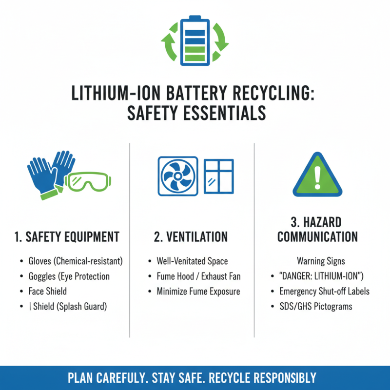 How to Set Up a Lithium Battery Recycling System Effectively?