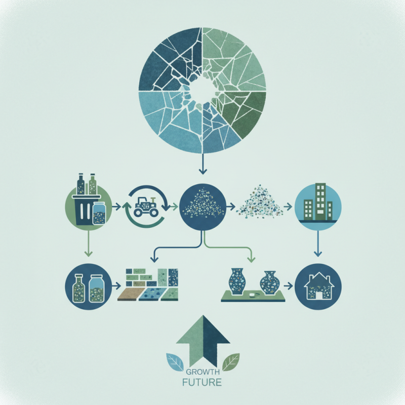 What is Custom High-Quality Glass Particle Recycled Products?