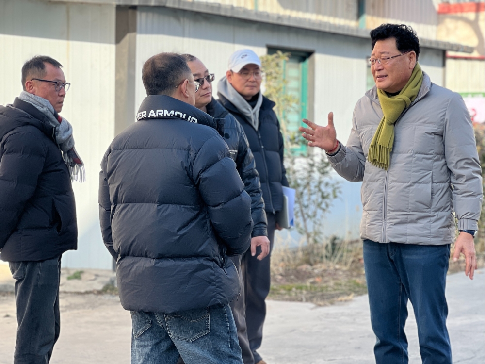 South Korean Clients Visit Henan Shanshui Heavy Industry to Intend to Order Solar Panel Recycling Equipment